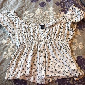 Rue 21 Floral Babydoll Top